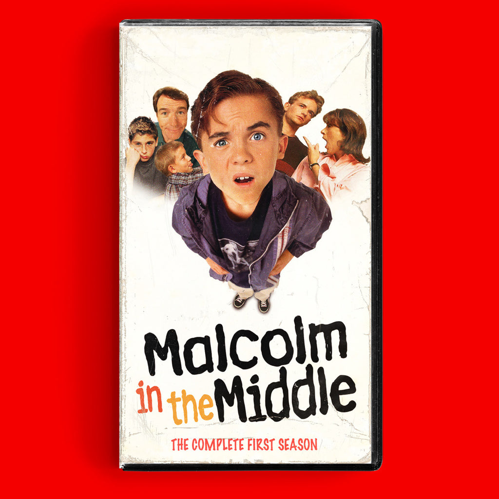 Malcolm In The Middle Season One VHS Artifact
