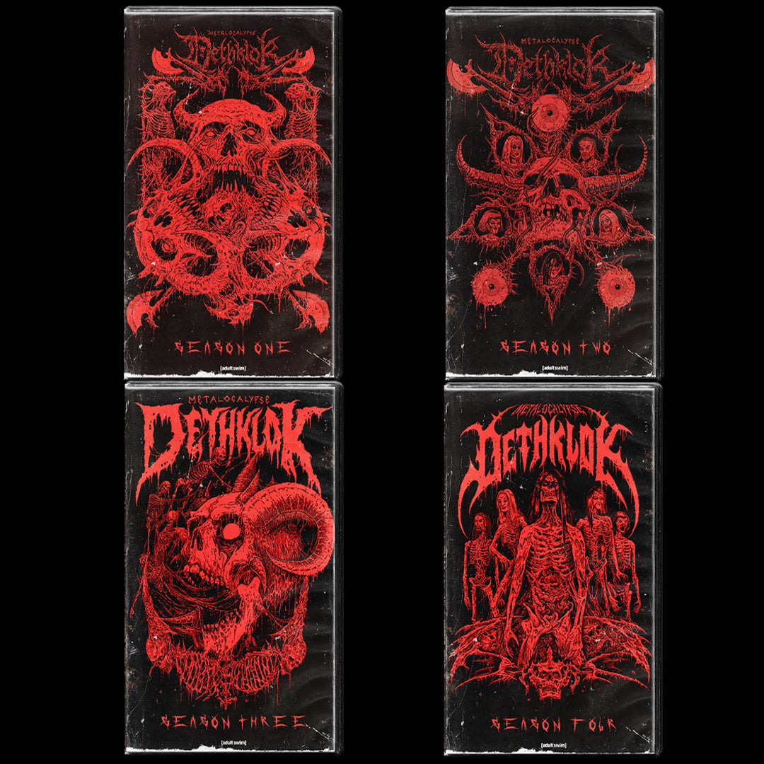 Metalcolypse Complete Series Set VHS Artifact