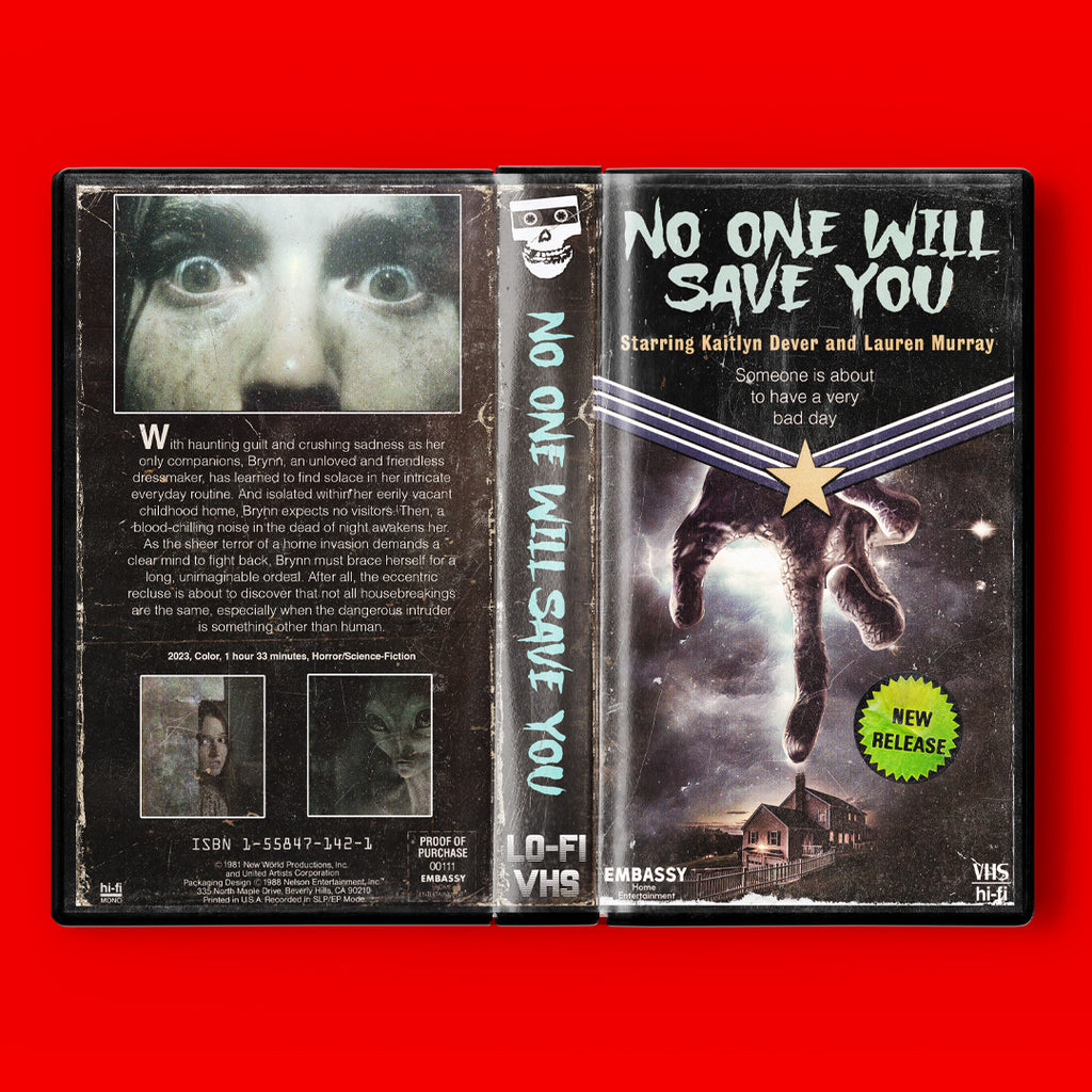 No One Will Save You VHS Artifact