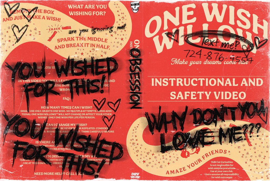 Obsession Replacement DVD Case & Artwork