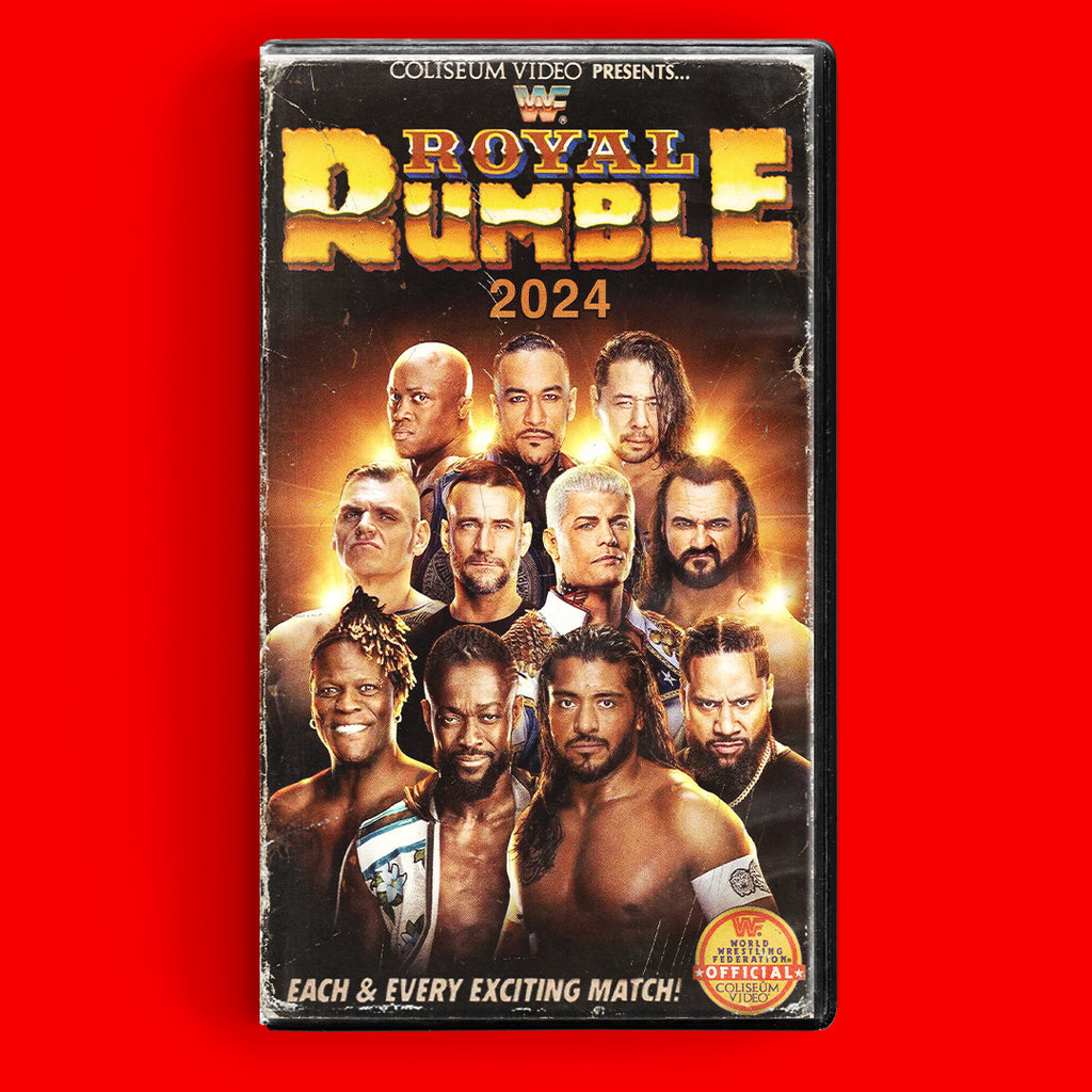 Royal Rumble 2024 VHS Artifact