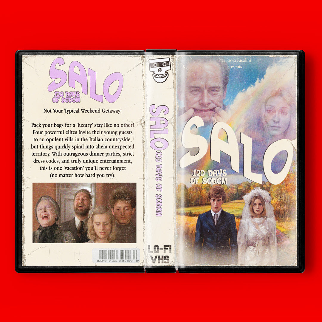 Salo 120 Days Of Sodom VHS Artifact