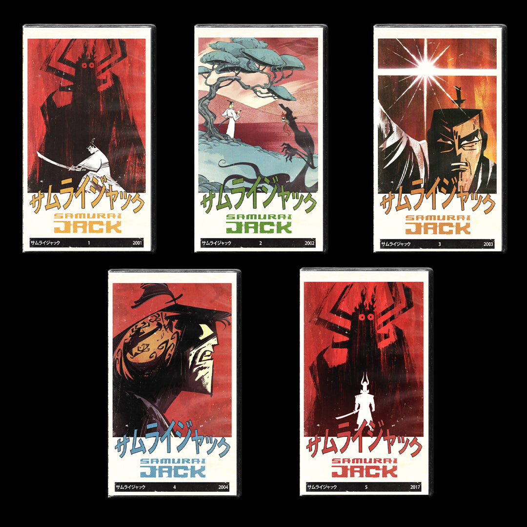 Samurai Jack Full Series 5 VHS Artifact