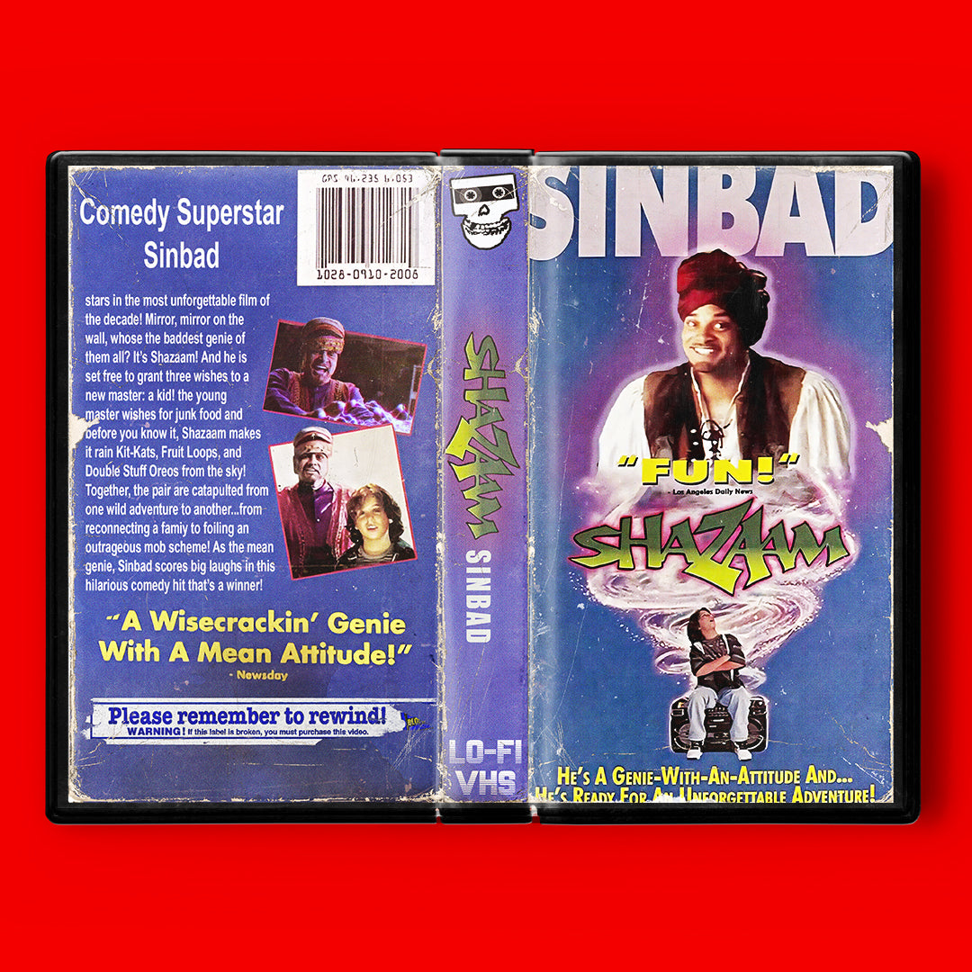 Shazam VHS Artifact
