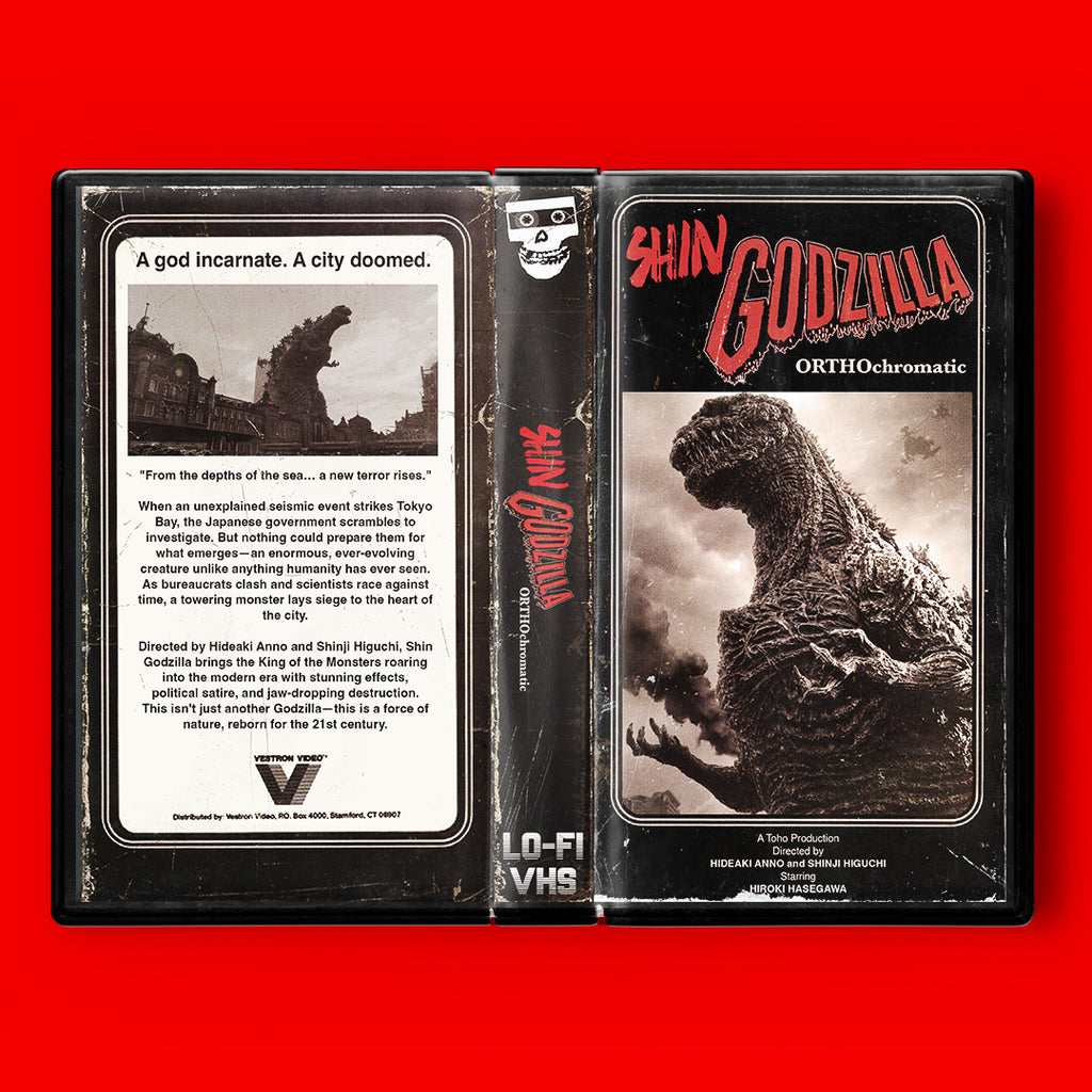 Shin Godzilla Black & White VHS Artifact