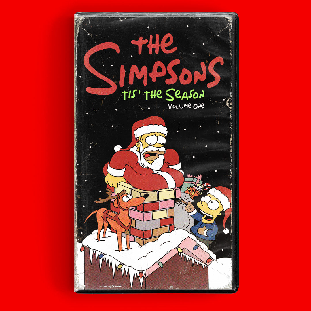 Simpson's Tis' The Season Vol.1 VHS Artifact
