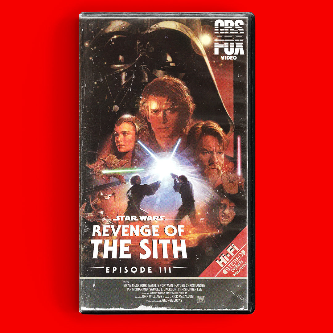 Revenge Of The Sith VHS Artifact