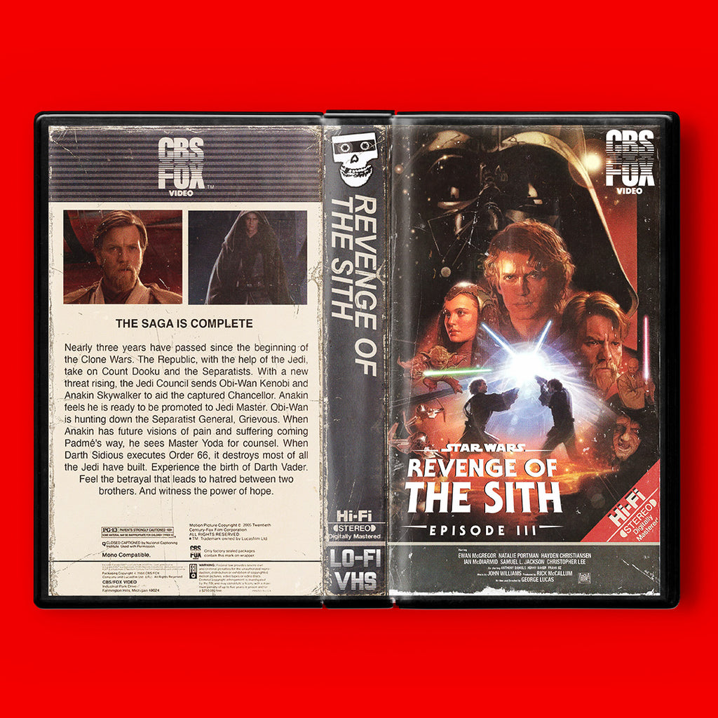 Revenge Of The Sith VHS Artifact