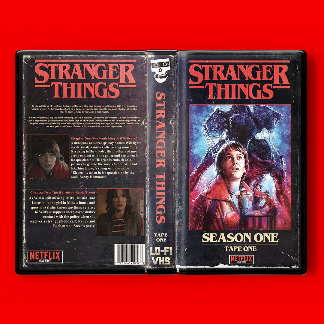 Stranger Things Season One Tape One VHS Artifact