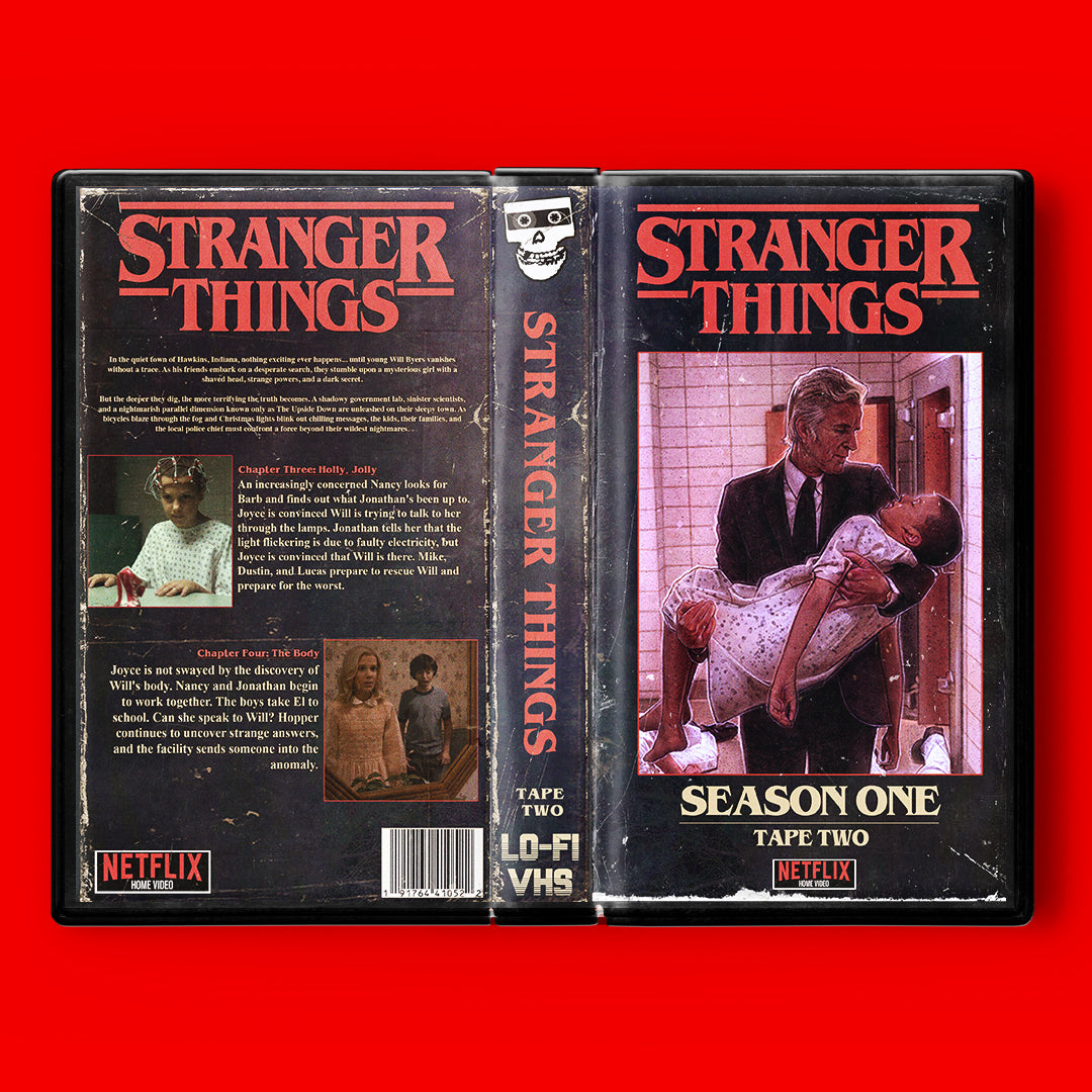 Stranger Things Season One Set VHS Artifact
