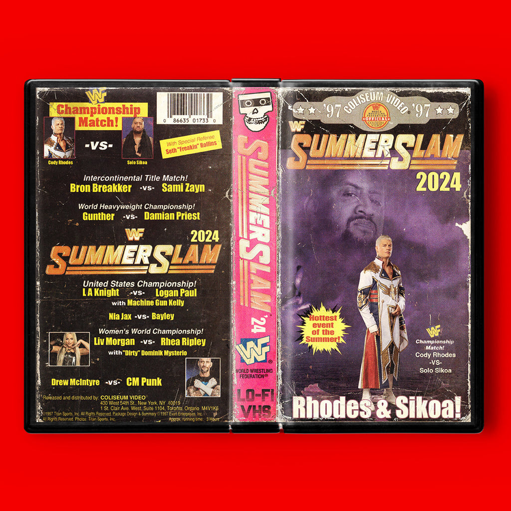 SummerSlam 2024 VHS Artifact
