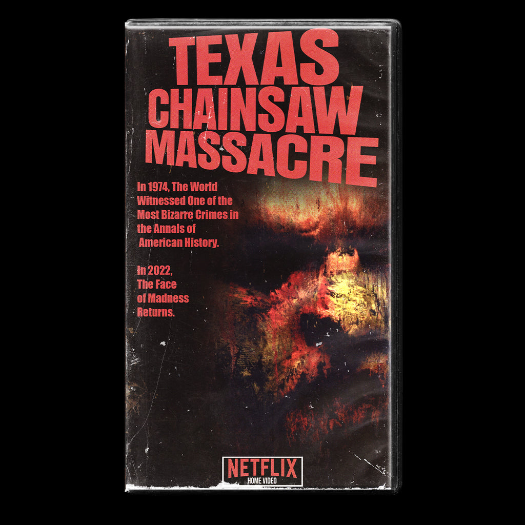 Texas Chainsaw Massacre 2022 VHS Artifact