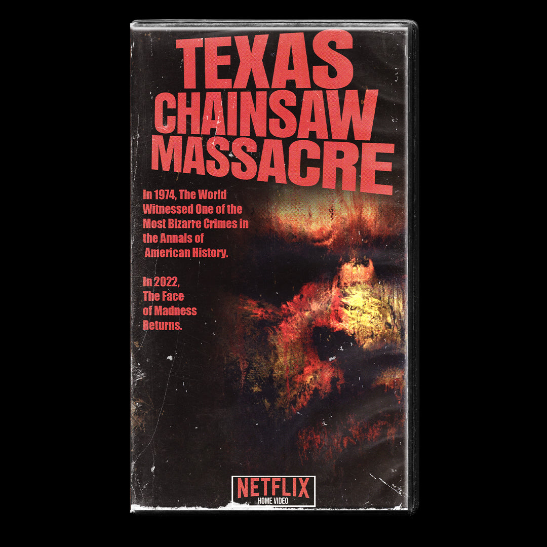 Texas Chainsaw Massacre 2022 VHS Artifact