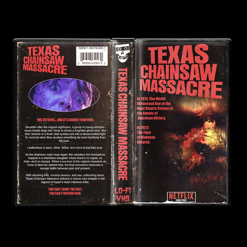 Texas Chainsaw Massacre 2022 VHS Artifact