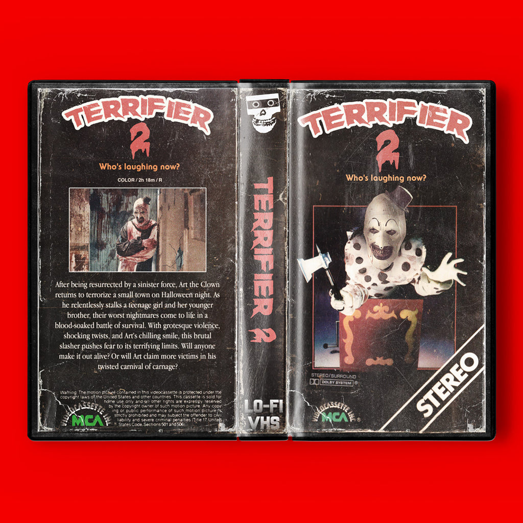 Terrifier 2 VHS Artifact