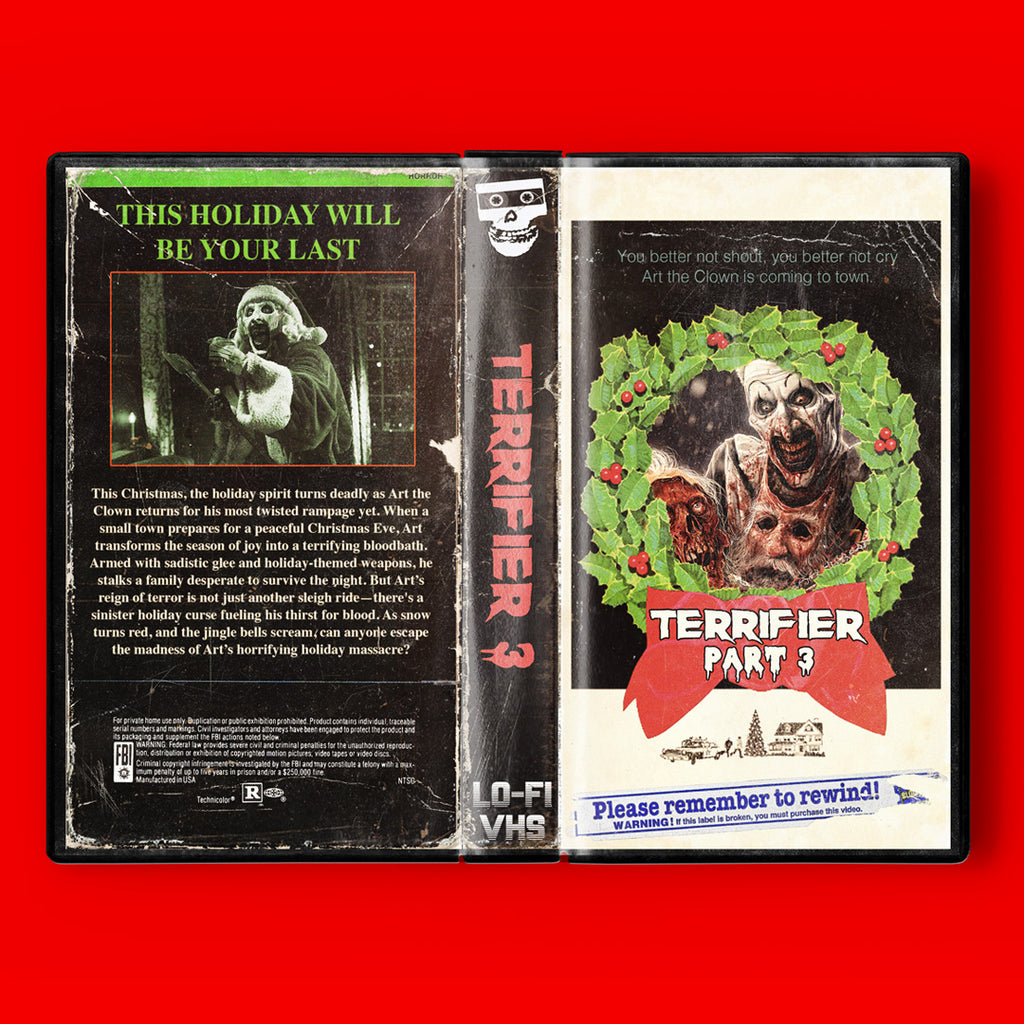 Terrifier 3 VHS Artifact