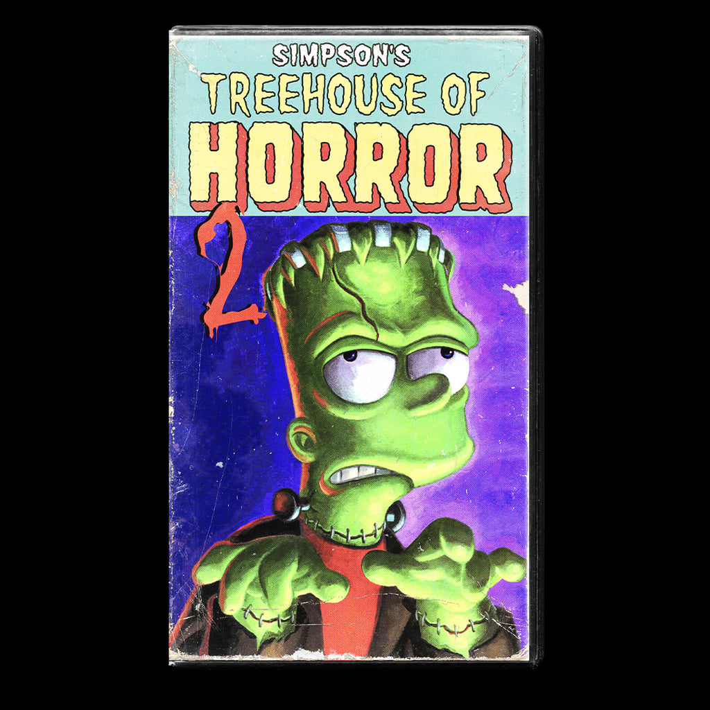 Simpson's Treehouse Of Horror Volume Two VHS Artifact Halloween