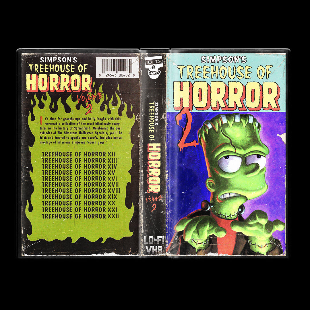 Simpson's Treehouse Of Horror Volume Two VHS Artifact Halloween