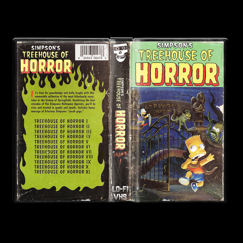 Simpson's Treehouse Of Horror Volume One VHS Artifact