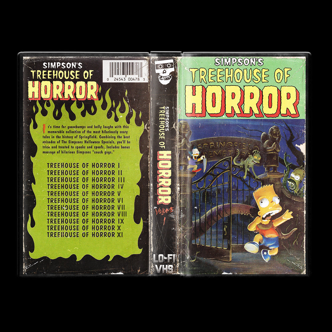 Simpson's Treehouse Of Horror Volume One VHS Artifact