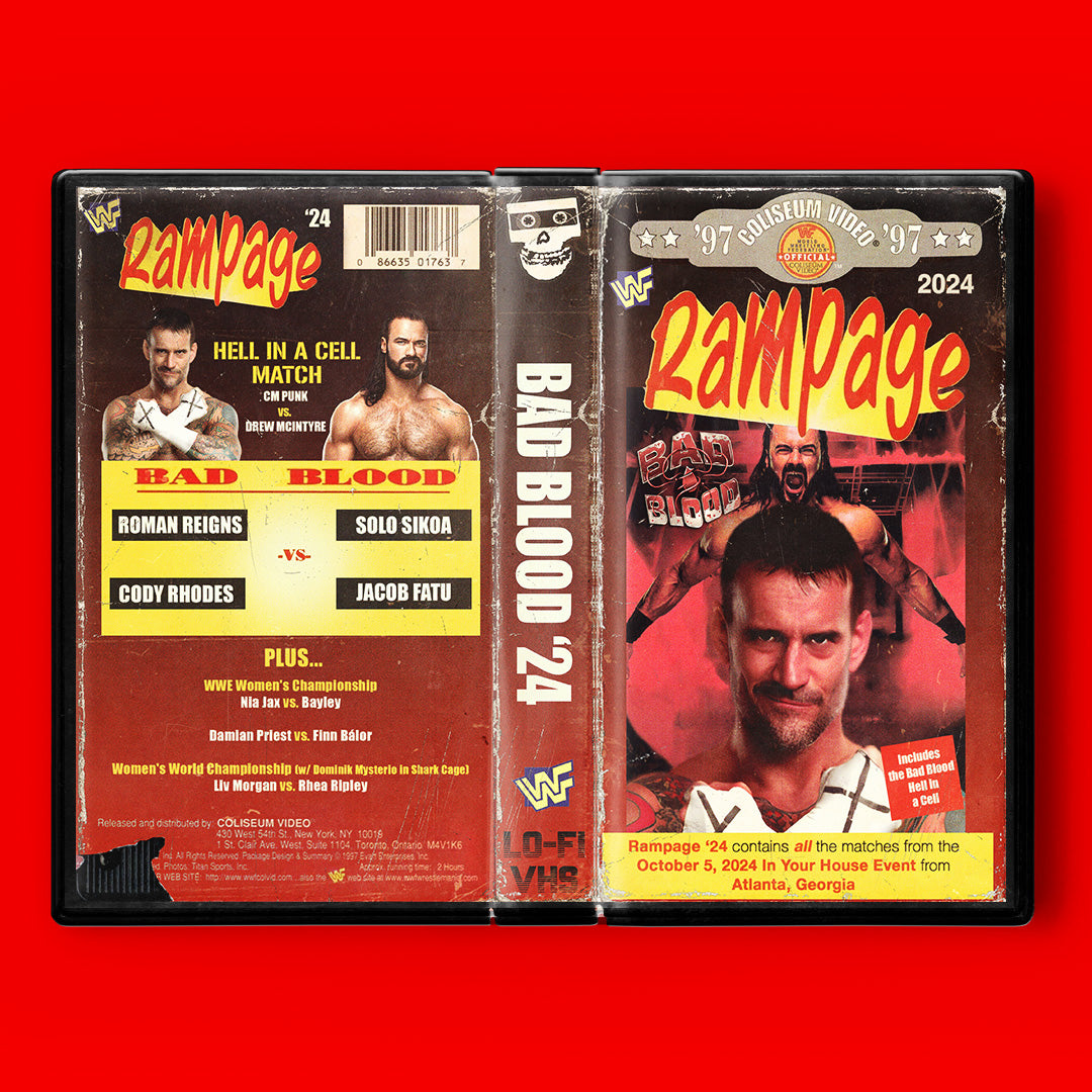 Bad Blood 2024 VHS Artifact