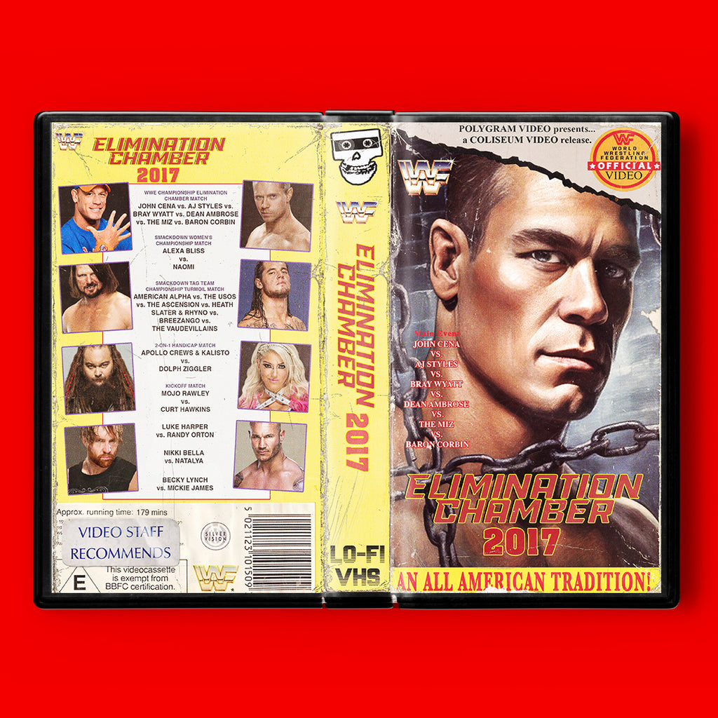 Elimination Chamber 2017 VHS Artifact