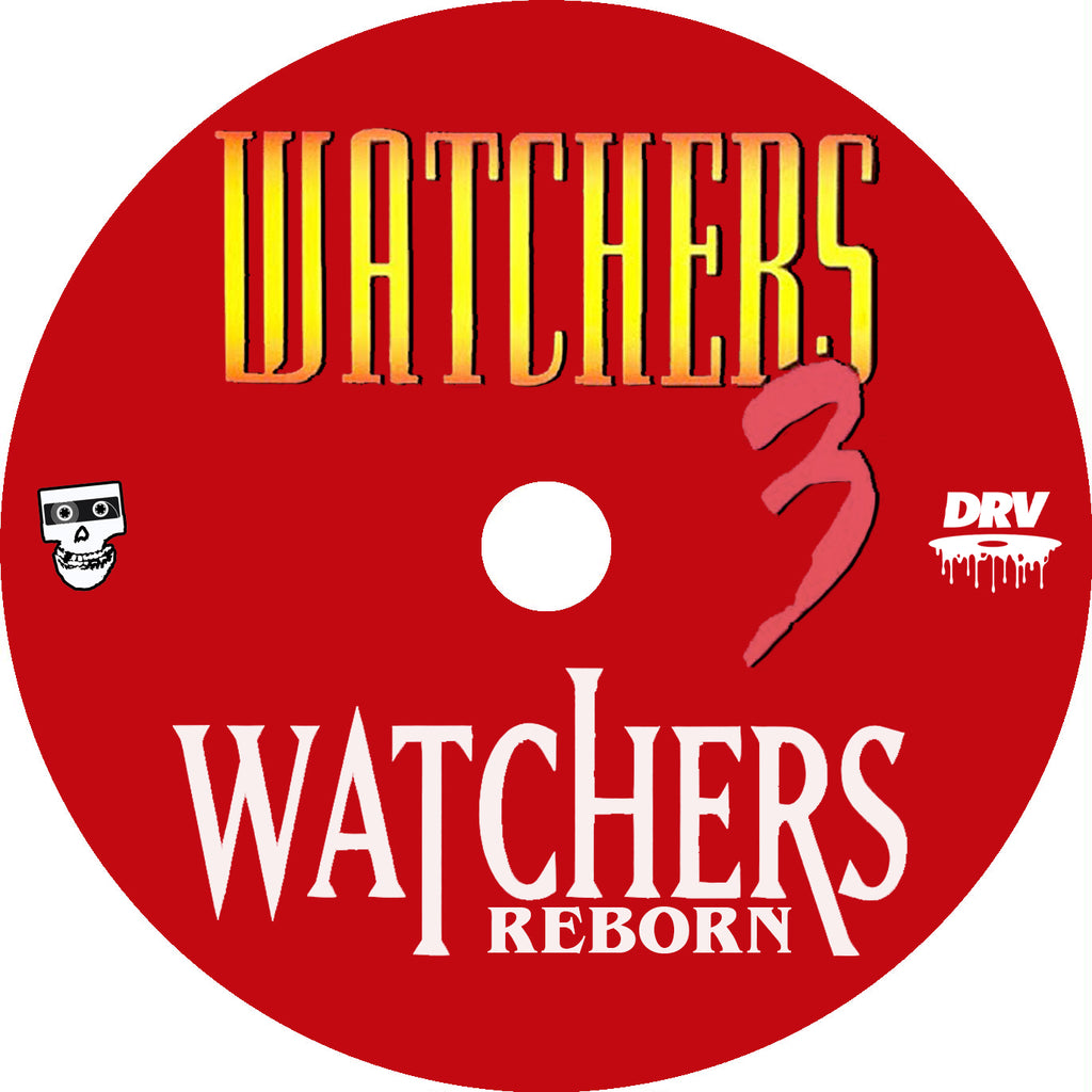 Watchers 3 Watchers Reborn Double Feature Blu Ray BD-R