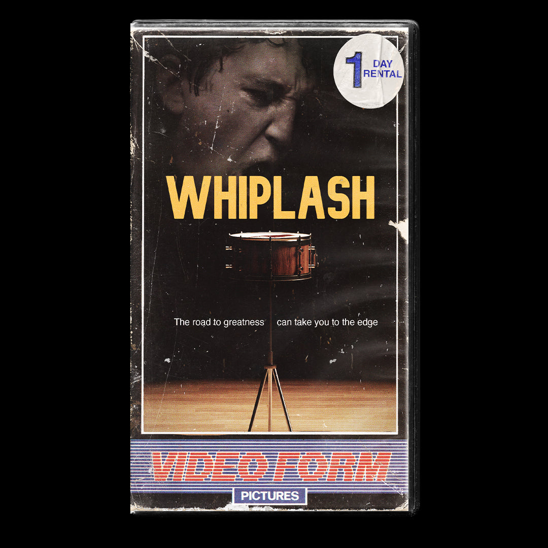 Whiplash VHS Artifact – Tape Rot Home Video