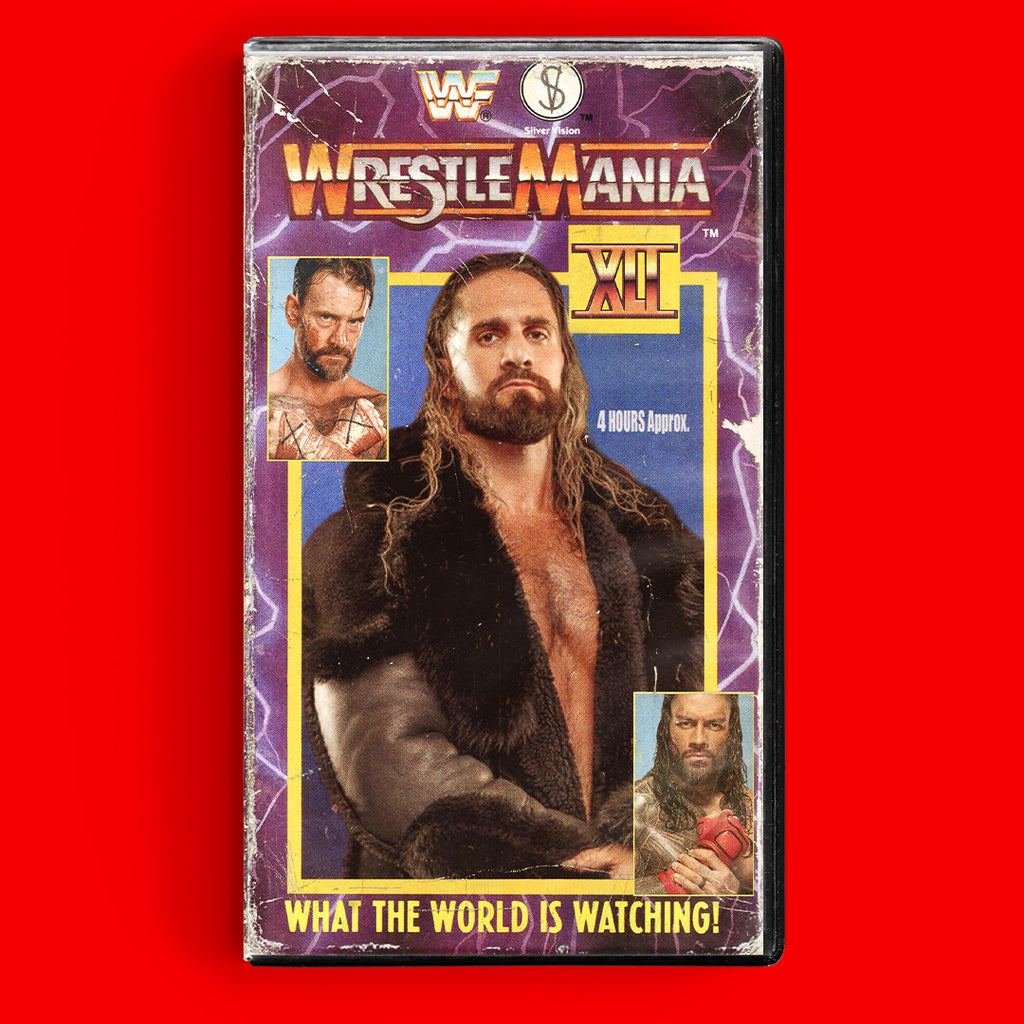 Wrestlemania 2025 Night Two VHS Artifact