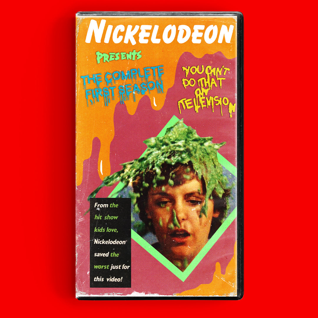 You Can't Do That On Television Seasons 1 & 2 VHS Artifact